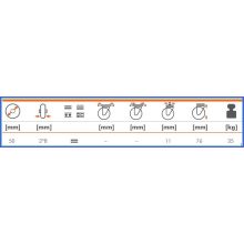 BGCS-PPU 50-FE 11-ES CSAPOS / bútorgörgő, CSAPOS, forgó-fékes, szintetikus szürke gumifutófelület