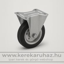 TLS-FEGU-200R-FI talpas fix ipari kerék 200 mm tömörgumi fémfelnivel