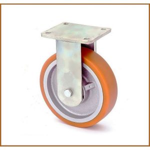   TLH-OVPU 200G-FI / Talpas fix villa, öntöttvas felni, poliuretán futófelület, 1500 Kg