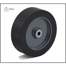 LEGU-376/120/30G – Gumi futófelület, hegesztett acél felni, golyóscsapágy, 1380 Kg