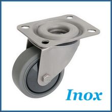 XTLS WTE 125G FO talpas INOX forgó villa szürke gumival