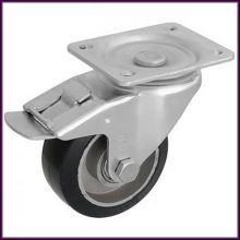 TLM ALGU 100G-FE ipari kerék fékkel 160 kg teherbírás golyóscsapágy