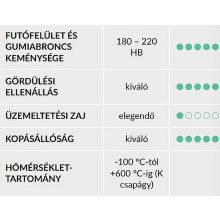 TLSH-CL 100S-FE / talpas forgó-fékes villa, szürke öntöttvas kerék, siklócsapágy, 100 Kg