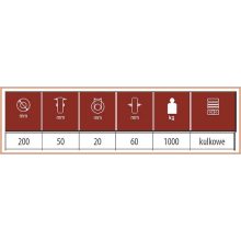 OVPU 200 (M) - alapkerék, poliuretán futófelület, öntöttvas felni, golyóscsapágy, 1000 Kg