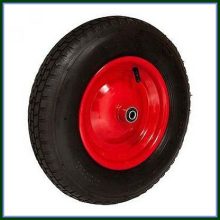 PNE 400/20G / alapkerék.4PR,  levegős, fémfelni, golyóscsapágy, d20 mm, 150 Kg