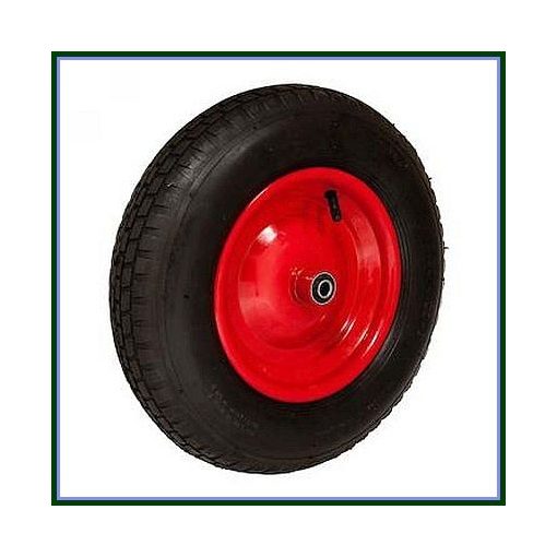 PNE 400/20G / alapkerék.4PR,  levegős, fémfelni, golyóscsapágy, d20 mm, 150 Kg