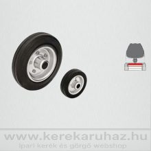 FEGU 250/20R ipari kerék 250 kg teherbírás tűgörgős csapágy
