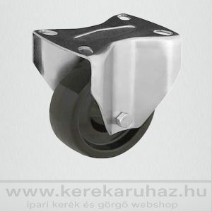   TLSH-TRMTW 100S-FI / hőálló kerék, fix villa,, siklócsapágy    -40C°/+280 C°   160 Kg - Sütőkocsi kerék