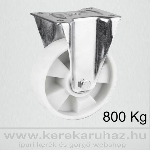 TLH-PA 200G-FI (R) / Talpas fix villa, poliamid kerék, golyóscsapágy, 800 Kg