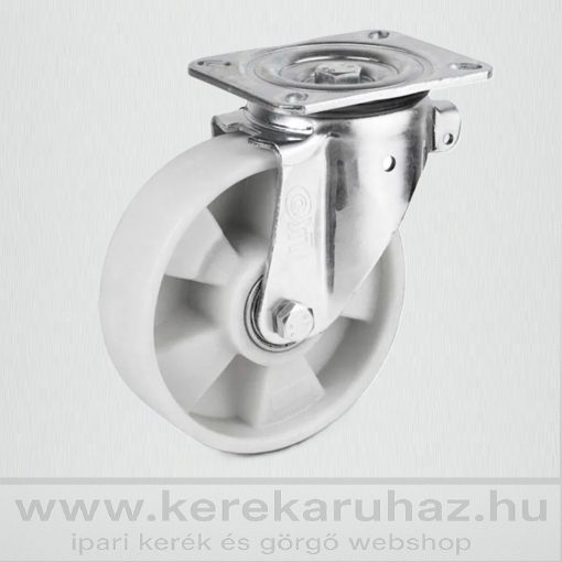 TLH-PA 160G-FO /  talpas forgó villa, poliamid kerék, golyóscsapágy 720 Kg