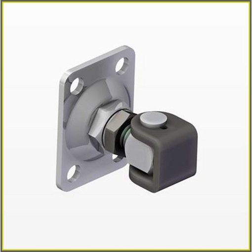 AFT M12- Állítható forgáspont talpas M12(I) szárnyas kapuhoz, nyíló kapuhoz