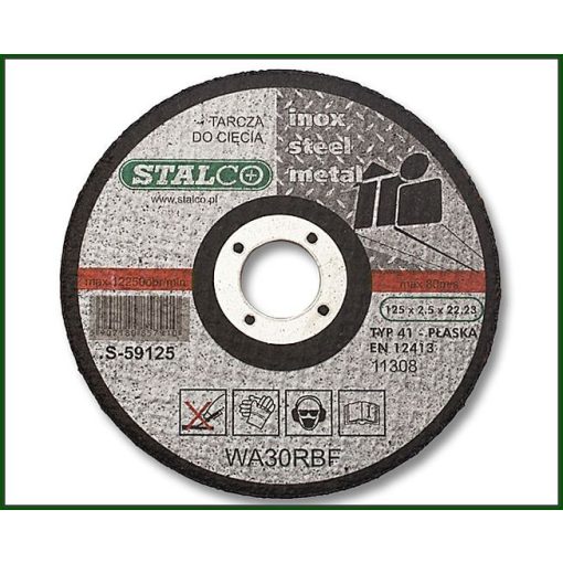 VK115-1,0-22 / vágókorong - steel-inox-stainles – S59215     
