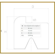 TKKÜ-B Kapuütköző, lebetonozható