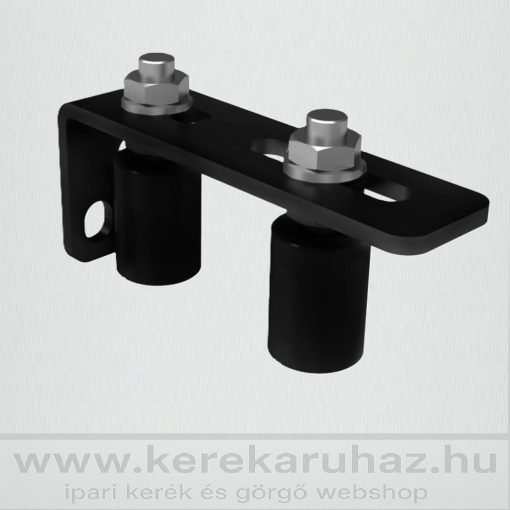 TKFVK 2 GÖRGŐS / FEKETE- R9005- tolókapu állítható felsővezető konzol  (I)//25