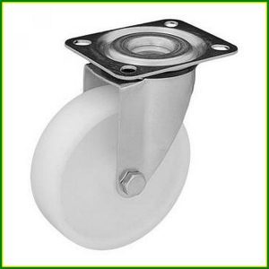 Poliamid kerék talpas forgó/önbeálló villában -  TLS-PPA 100S-FO 