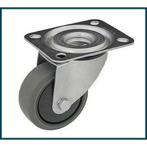   TLS-WTE 100G-FO / talpas forgó villa, nyommentes szürke futófelület, golyoscsapágy, 100 Kg