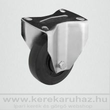 TLSH-TRRHT 100S / Hőálló kerék, GUMI futófelület, talpas, fix villa    -40C°/+260 C° 120 Kg