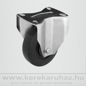   TLSH-TRRHT 100S / Hőálló kerék, GUMI futófelület, talpas, fix villa    -40C°/+260 C° 120 Kg