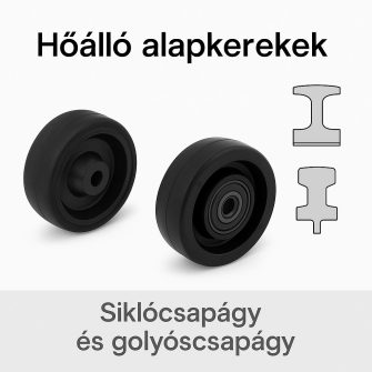 Hőálló alapkerekek