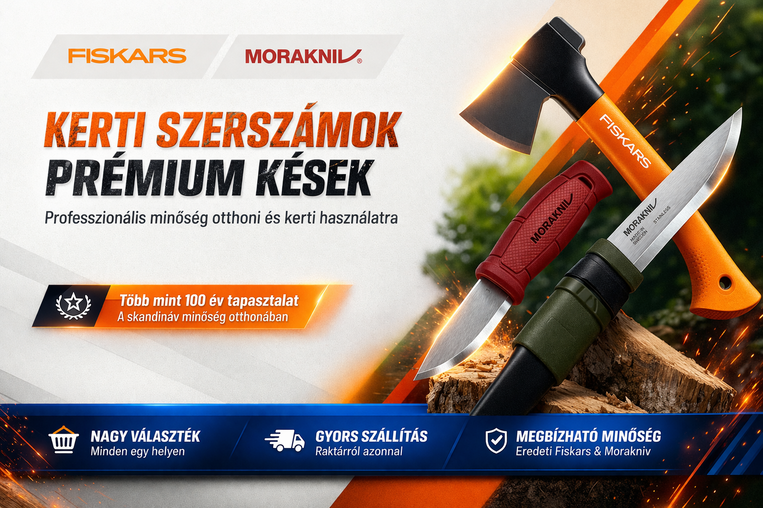 Új utakon a Kerékáruház: Megérkezett a Kert & Outdoor kategória!